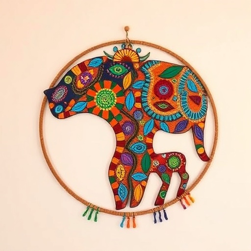 handmade African wall art