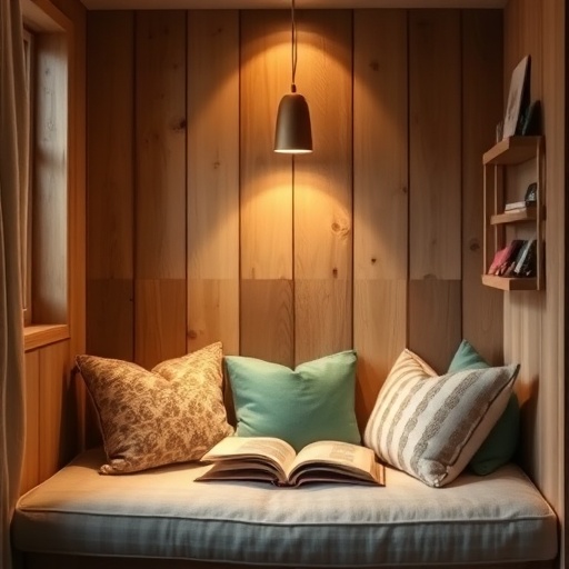 cozy nook for reading and relaxation