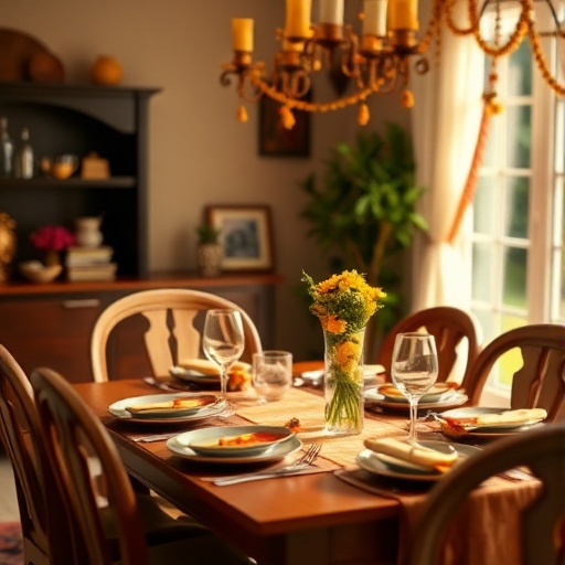 Diwali dining table decor