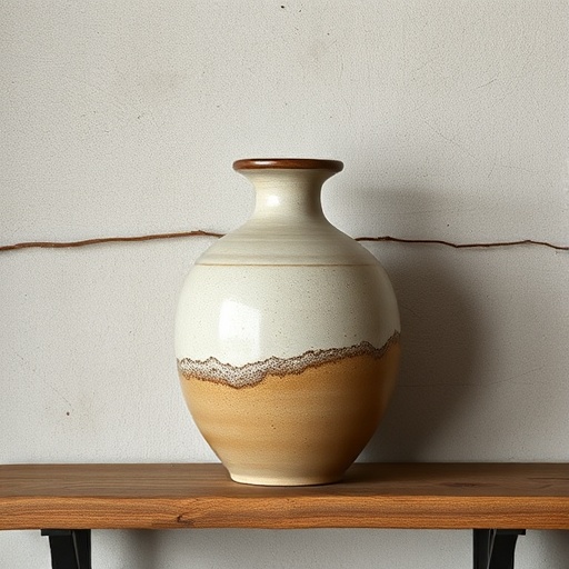 handcrafted ceramic vase