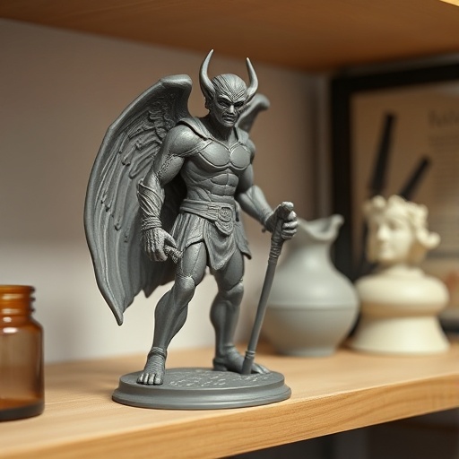 3D printed decorative figurine