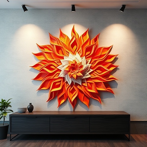 3D printed wall art