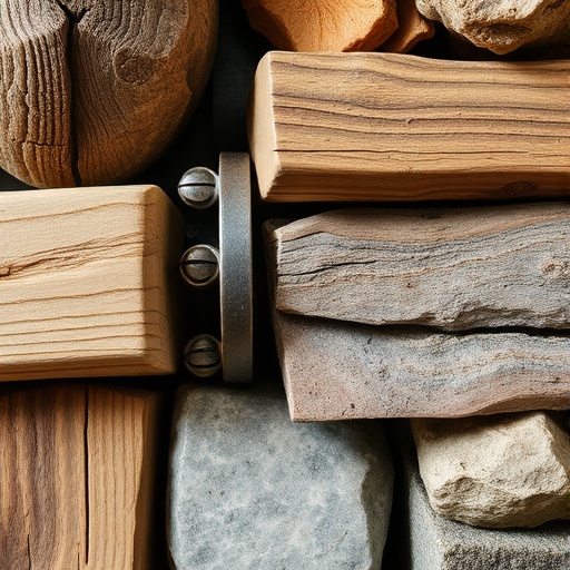 natural materials for rustic decor