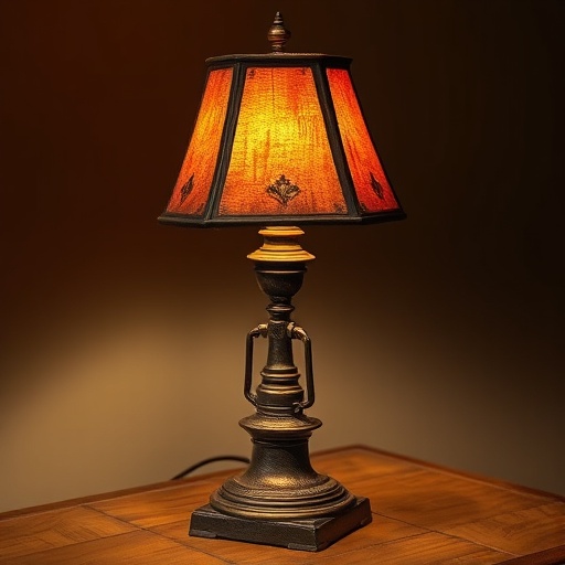 lamp made from an antique artifact