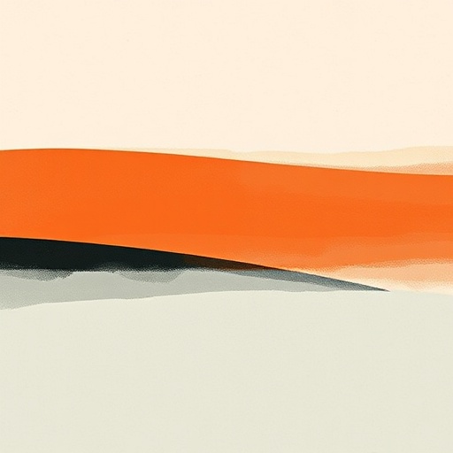 minimalist artwork on display