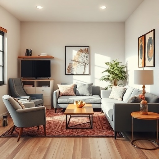 functional furniture arrangement