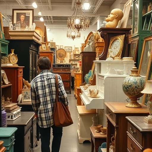 thrift store shopping