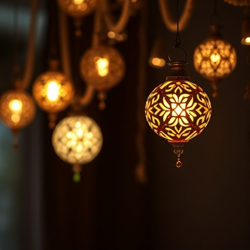 bohemian lighting with unique designs