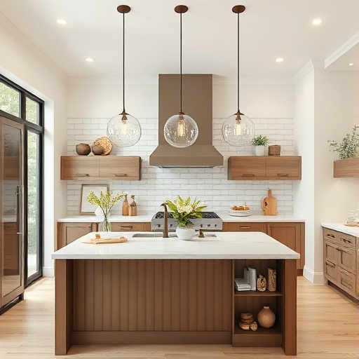 pendant lights over kitchen island