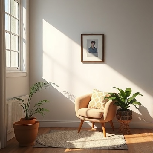 comfortable reading corner