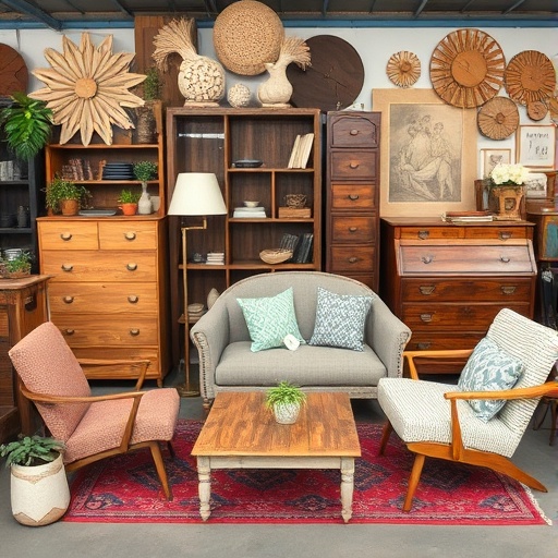 thrift store rustic furniture