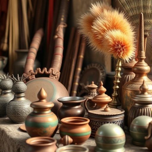 collection of Indian cultural artifacts