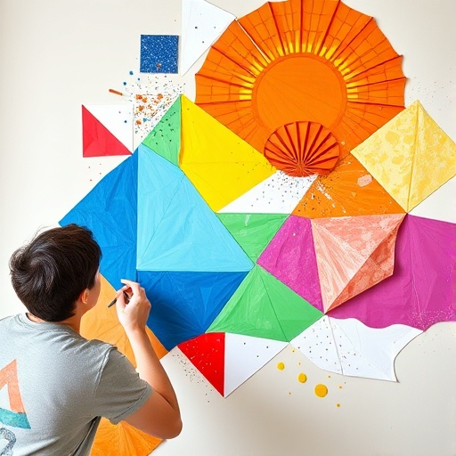 creating geometric wall art