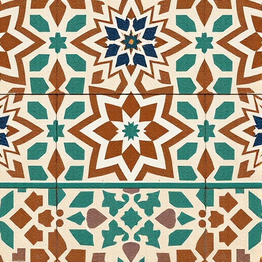 geometric patterns in Arabic decor