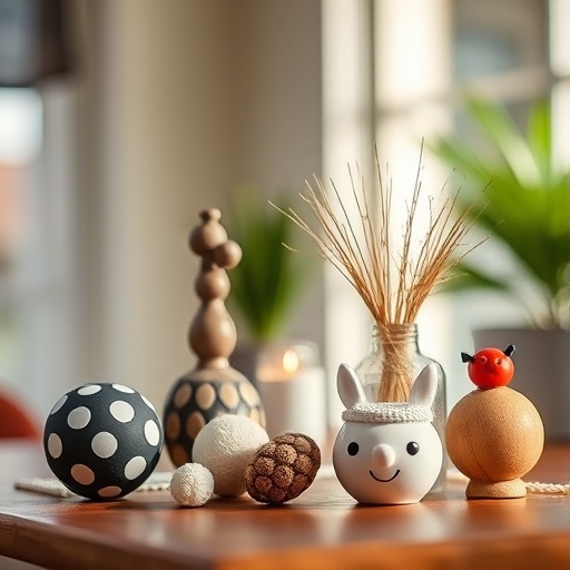 quirky decorative objects for personalization