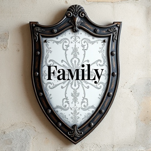 decorative medieval shield