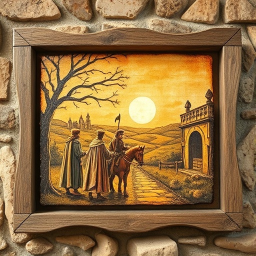 rustic medieval wall art
