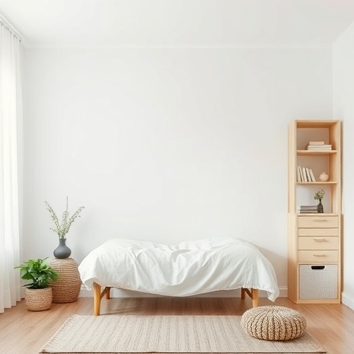 minimalist room with clean design