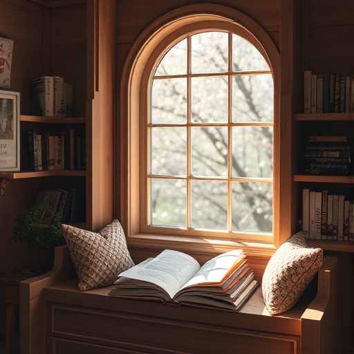 cozy reading nook