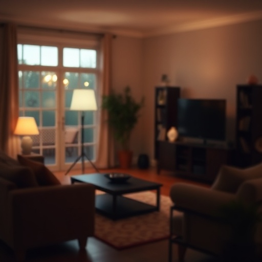 ambient lighting in living room