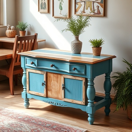 DIY upcycling furniture project
