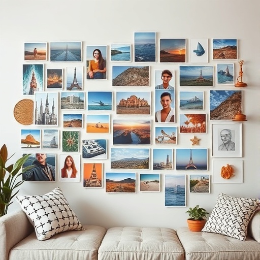 personalized photo wall