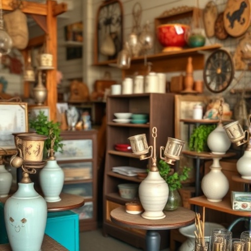 unique thrift store decor