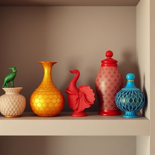 colorful decorative accents
