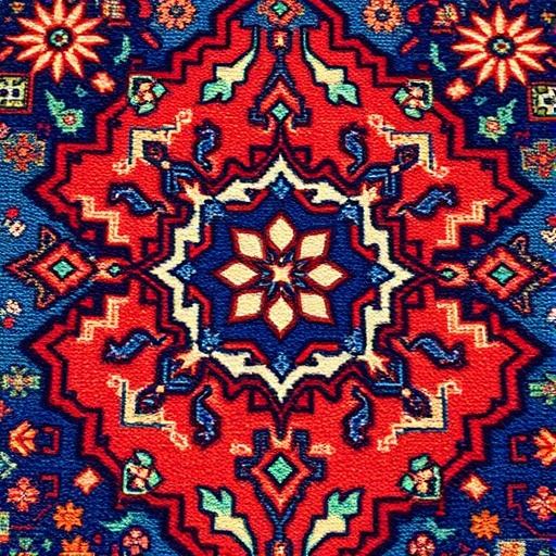 intricate Persian rug