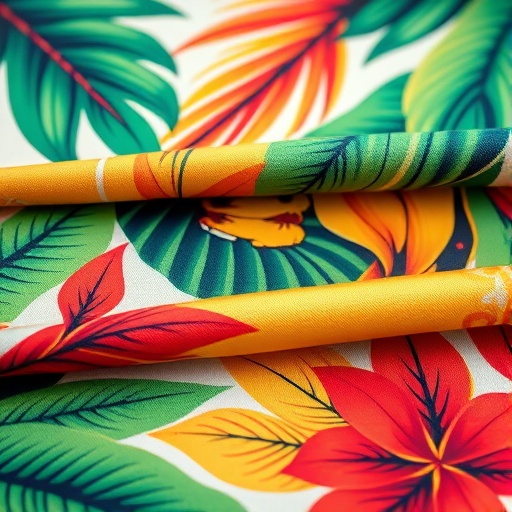 tropical fabrics with vibrant patterns
