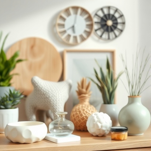 various home decor accessories