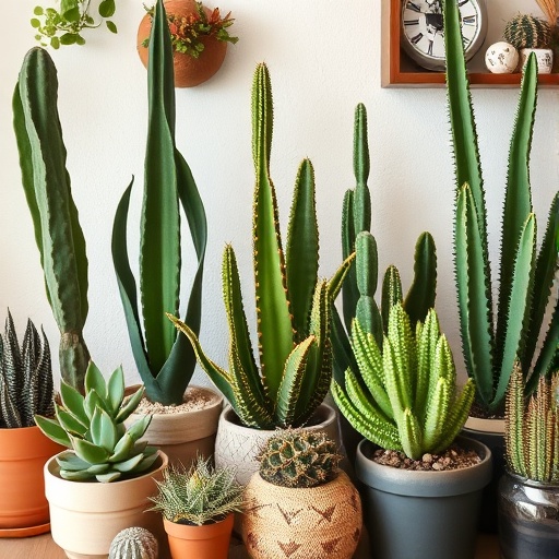indoor plants in southwestern decor