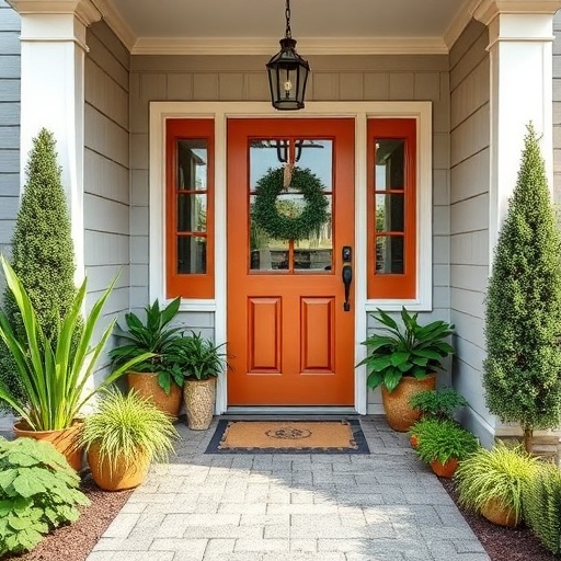 outdoor entryway decor