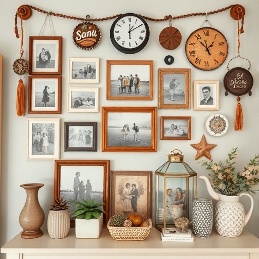 personal decor items in a living room