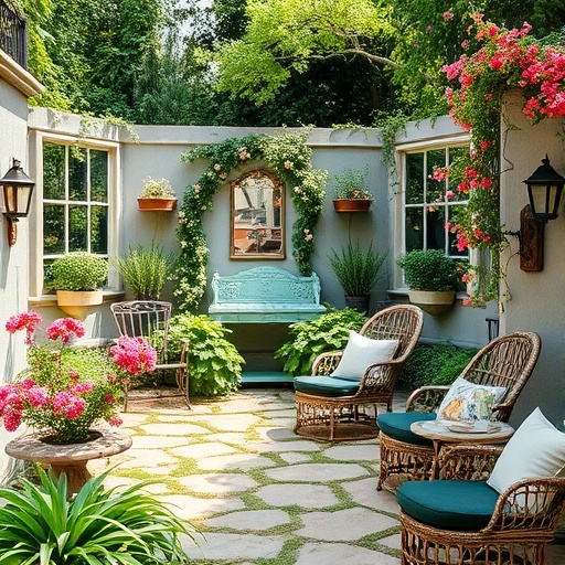 vintage garden decor