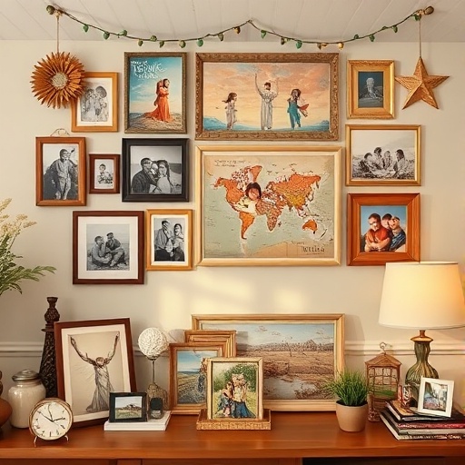 personal mementos for romantic decor