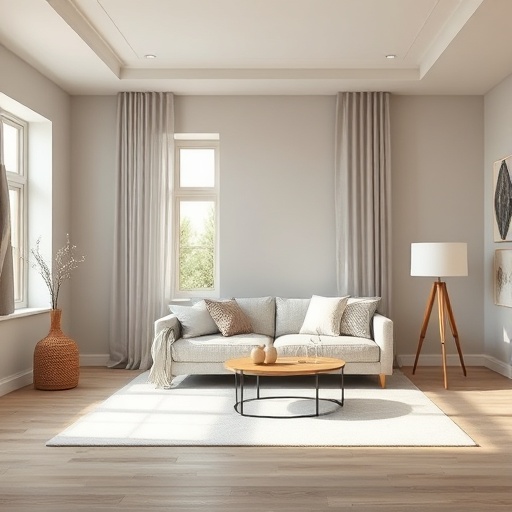 room with neutral color palette