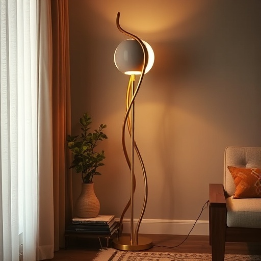 stylish floor lamp