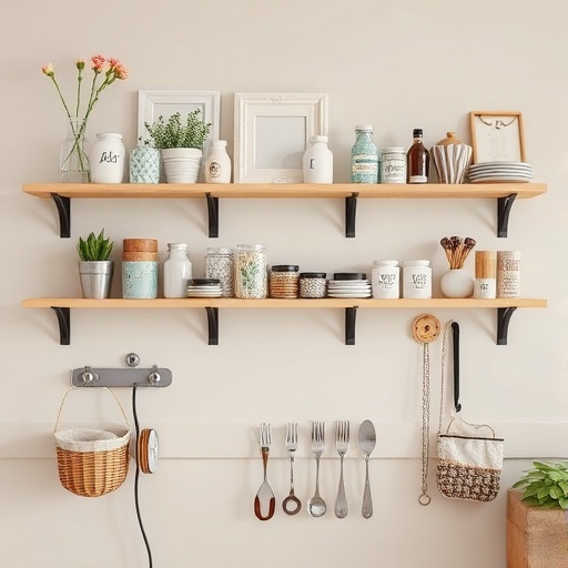 creative wall decor in a nursing home