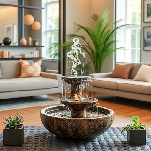indoor fountain for tranquility