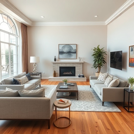 furniture arrangement in living room