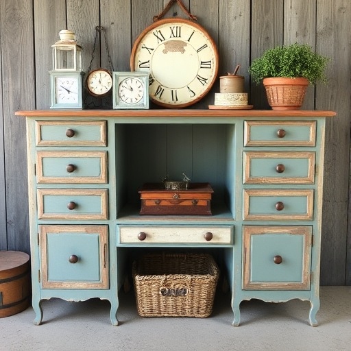 upcycled furniture for decor