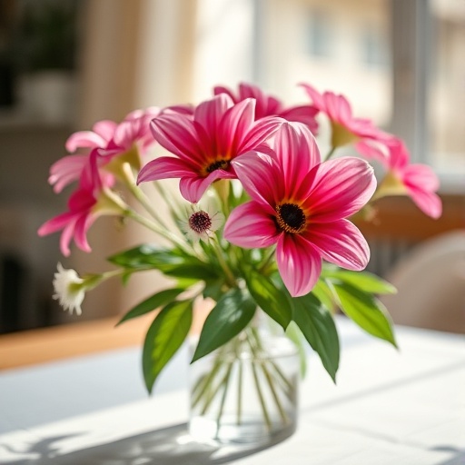 simple flower centerpiece