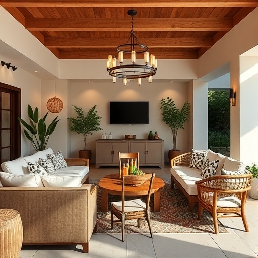 masculine entertainment area