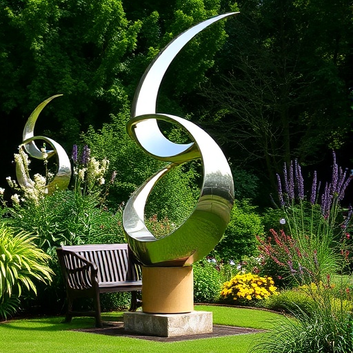 striking outdoor sculpture