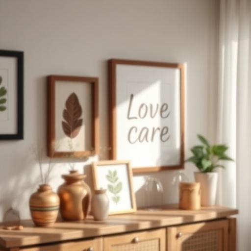 personalized decor with photographs and art