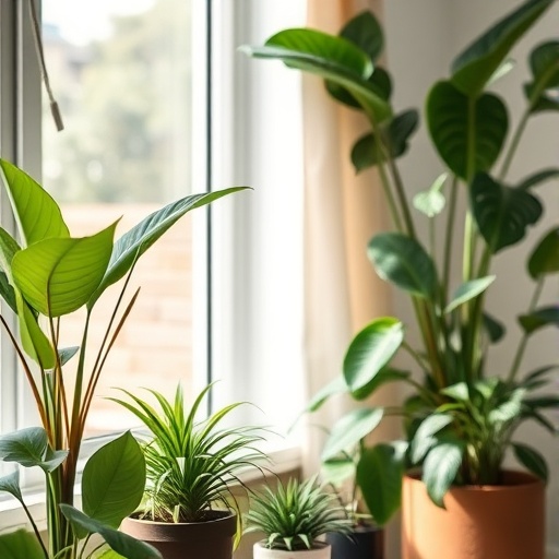 indoor plants enhancing home decor