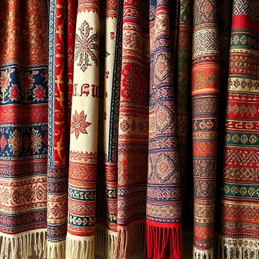 variety of Iranian textiles