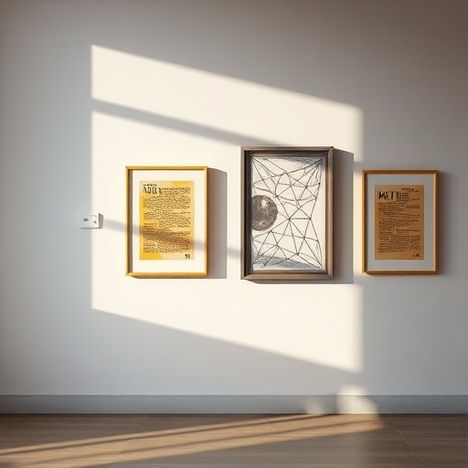 gallery wall with artwork