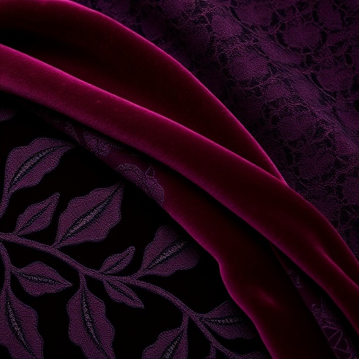 luxurious gothic textiles
